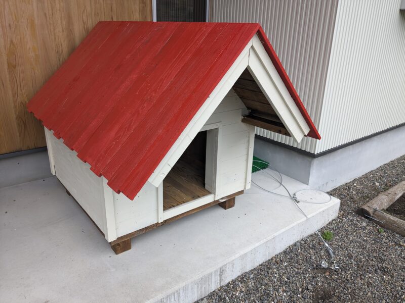 犬小屋完成3